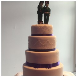 Wedding Cake Army Toppers