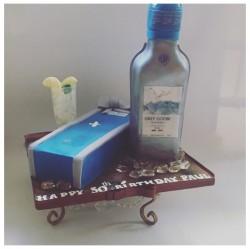 Blue Goose Vodka Cake