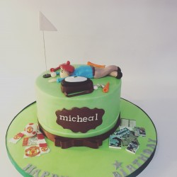 Golf theme Cake