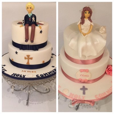 Boy&Girl Communion Cakes